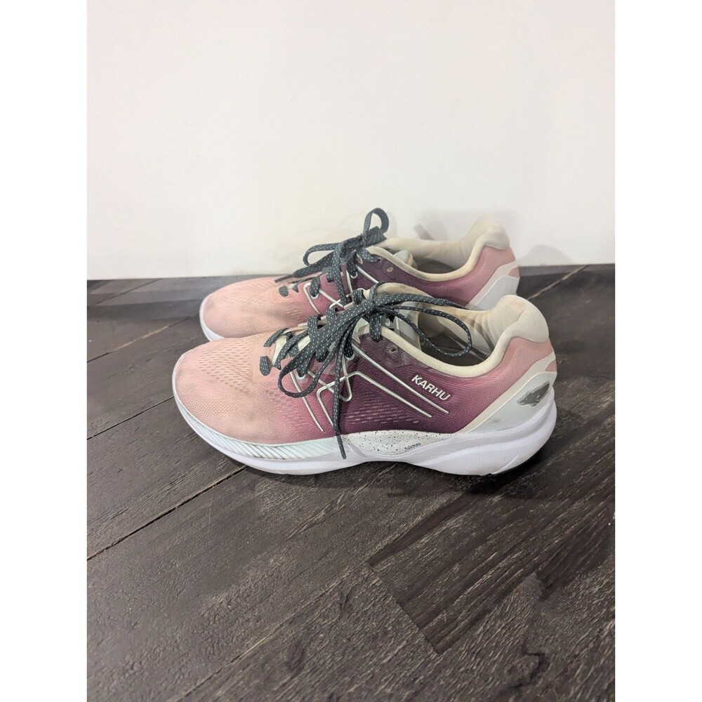 Karhu Fusion 3.0 Ortix‎ Hivo Women's SZ 10 Running Shoes ‘Pink-Bleached Aqua